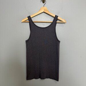 LULULEMON dark purple rib scoop back seamless tank size 8